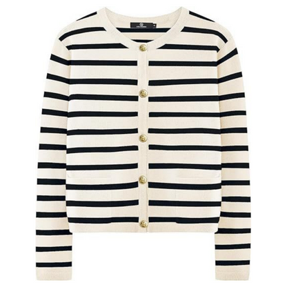 🌷Limited Time 40% OFF💞Trendy Striped Cardigan Sweater with Pockets