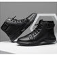 ✨New Arrival✨MARTINI' BLACK LEATHER BOOTS