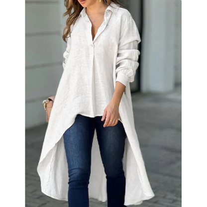 🌷Limited Time 26% OFF💞Women's Elegant Long Lapel Shirt