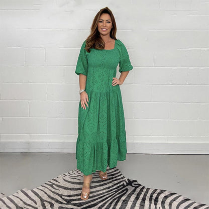 🌷Limited Time 42% OFF💞Women's Comfortable Relaxed Solid-color Dress
