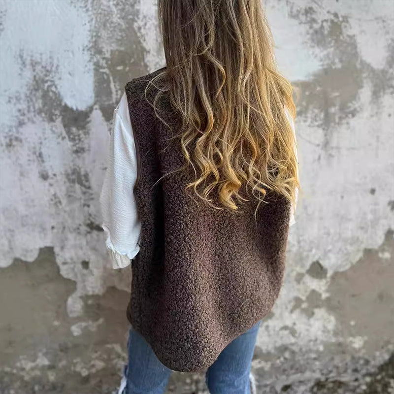 🍂 Last Day – 50% OFF 🎉 Women's Button-Down Quilted Warm Vest – Lightweight, Cozy & Stylish Layering Jacket