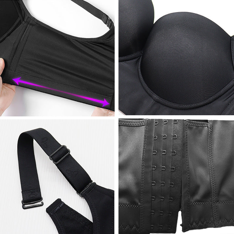 ✨New Arrival✨Deep Cup Bra Hide Back Fat With Shape Wear Incorporated
