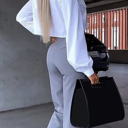 🎅Christmas Up to 50% off🎄Premium Women's Shirts (Two Piece Set)
