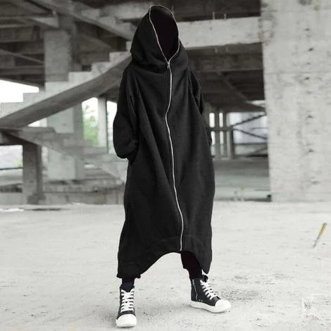 ✨New Arrival✨💥Unisex long-sleeve nazgul long coat with hood
