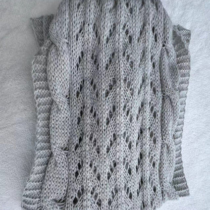 💝Gift Idea Hot sale 50% OFF🔥Women's Wrap Knit Shawl with Sleeves