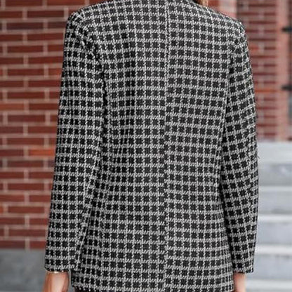 💕✨New Arrival✨💕Plaid Tweed Blazer Jacket for Women