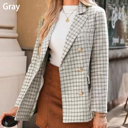 💕✨New Arrival✨💕Plaid Tweed Blazer Jacket for Women