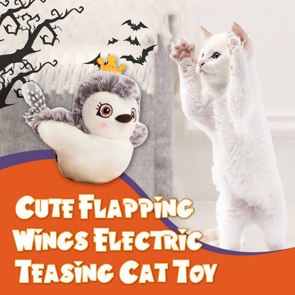 🔥HOT Sale🔥Cute Flapping Wings Electric Teasing Cat Toy