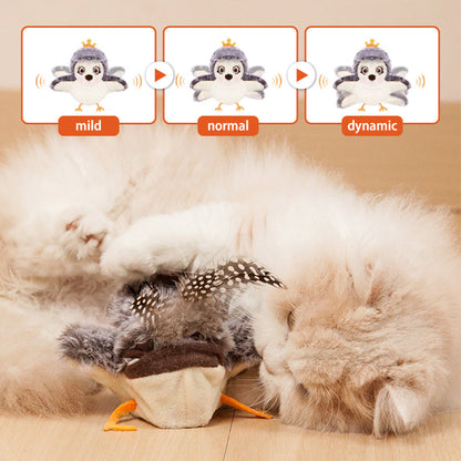 🔥HOT Sale🔥Cute Flapping Wings Electric Teasing Cat Toy