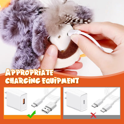 🔥HOT Sale🔥Cute Flapping Wings Electric Teasing Cat Toy