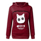 🔥Clearance Sale🔥Ideal Gift - Sweatshirt for Cat Lovers with a Hood and Cozy Pocket