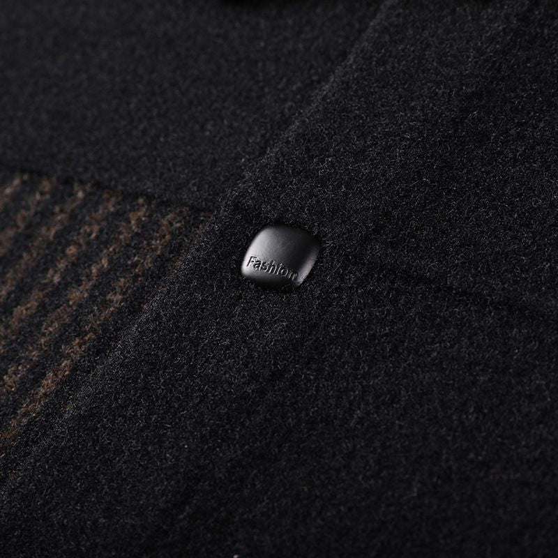 ✨New Arrival✨Men’s Casual Button Tweed Jacket with Lapel Collar