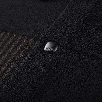 ✨New Arrival✨Men’s Casual Button Tweed Jacket with Lapel Collar