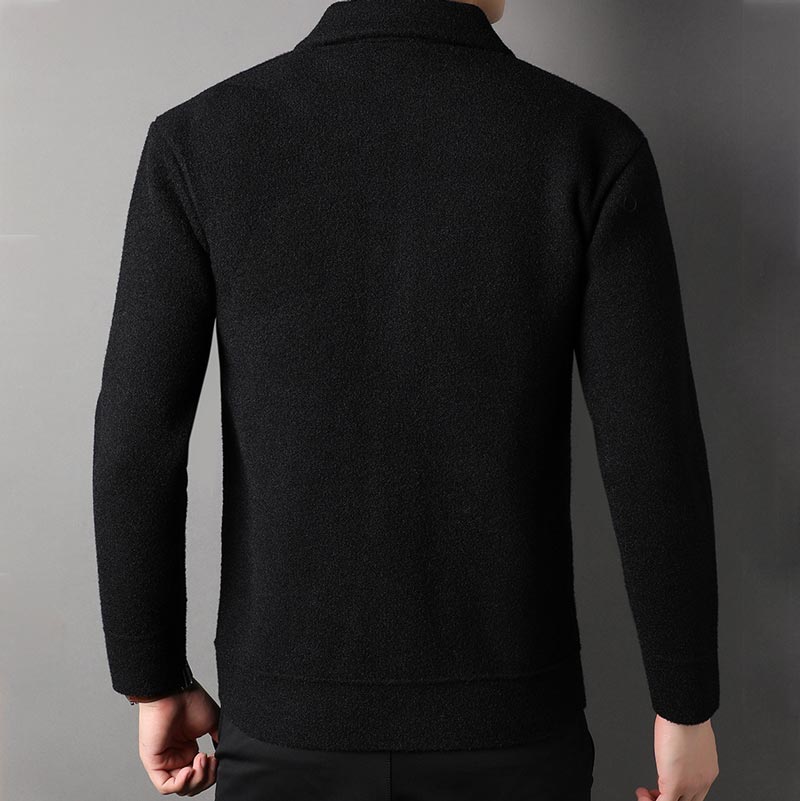 ✨New Arrival✨Men’s Casual Button Tweed Jacket with Lapel Collar