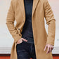 🍂 Timeless Warmth | Men's Wool-Blend Single-Breasted Notch-Lapel Coat