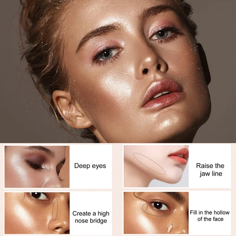 ✨Buy 2 Get 3 Free✨Highlighter Powder Glitter Stick for Makeup