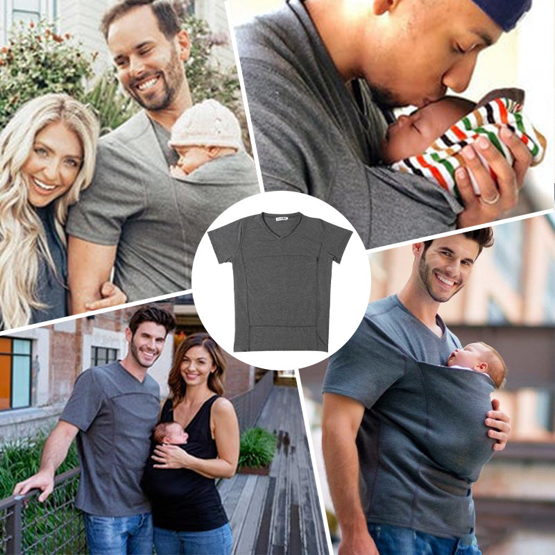 Multi-functional Kangaroo Pocket T-Shirt