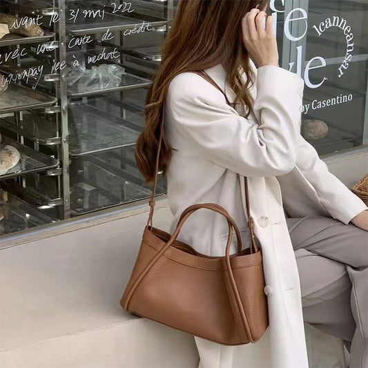 Super Large Capacity --44% OFF👜 Women's PU Leather Tote Bag with Matching Purse