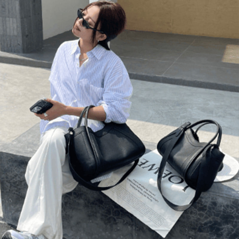 Super Large Capacity --44% OFF👜 Women's PU Leather Tote Bag with Matching Purse