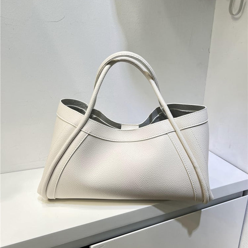 Super Large Capacity --44% OFF👜 Women's PU Leather Tote Bag with Matching Purse
