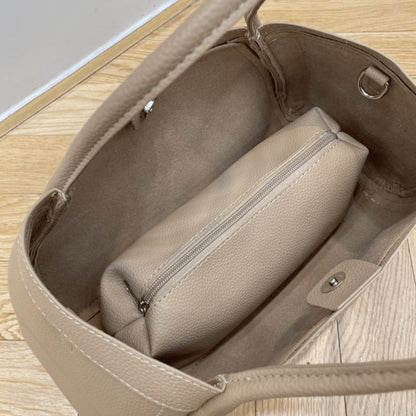 Super Large Capacity --44% OFF👜 Women's PU Leather Tote Bag with Matching Purse