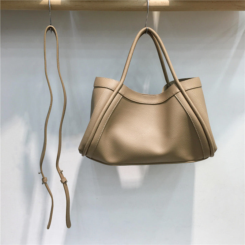 Super Large Capacity --44% OFF👜 Women's PU Leather Tote Bag with Matching Purse
