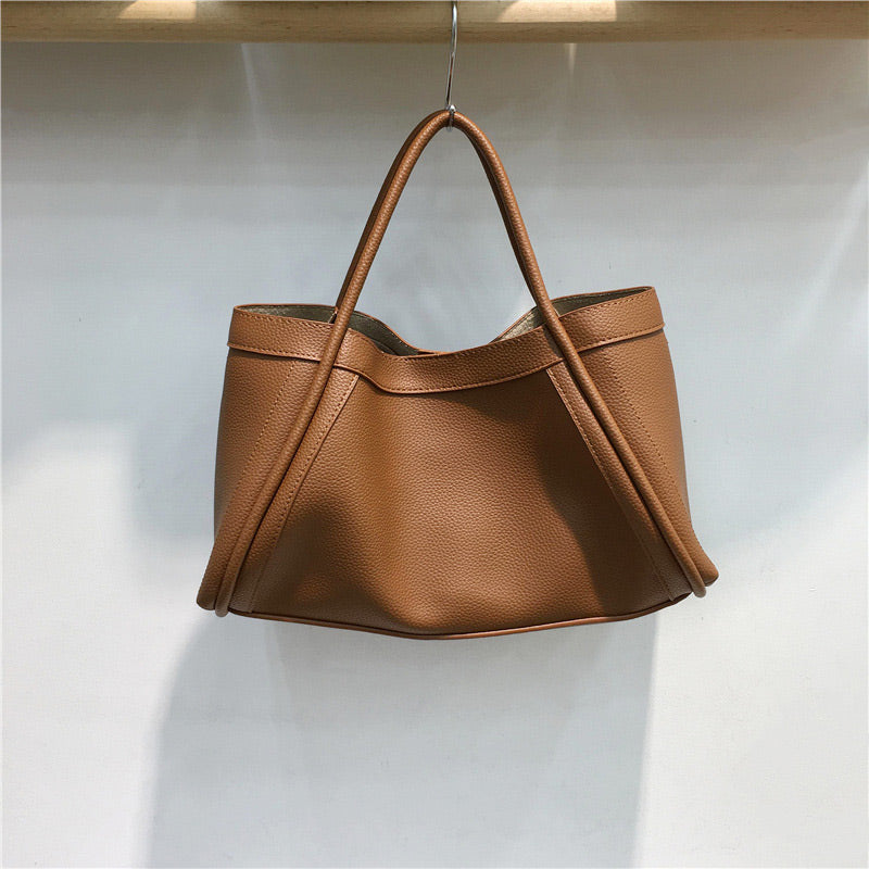 Super Large Capacity --44% OFF👜 Women's PU Leather Tote Bag with Matching Purse
