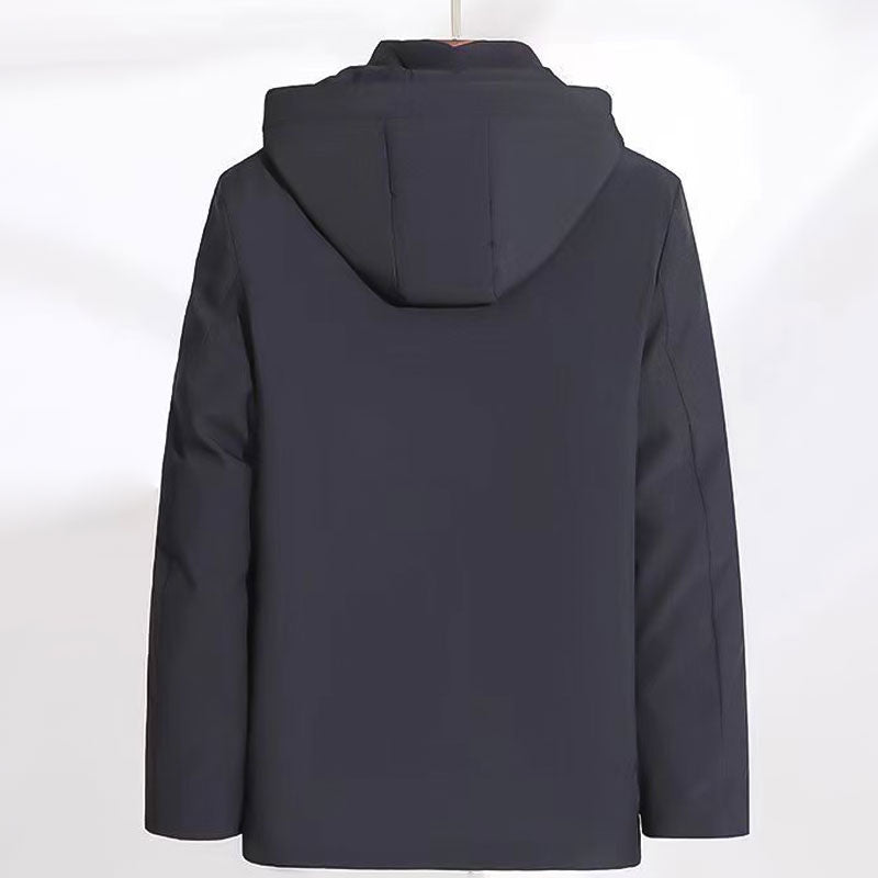 🥰Early Black Friday Offer🥰warm gift - Men's Warm Thickened Hooded Jacket