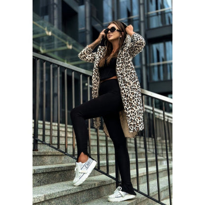 🌷Limited Time 49% OFF💞Women's Trendy Zebra & Leopard Pattern Coat