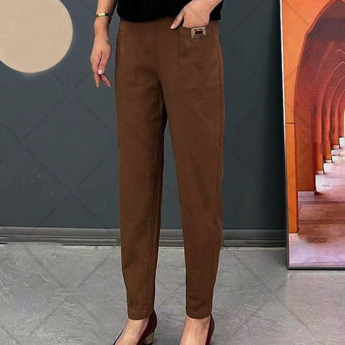 ✨New Arrival✨Women's Elastic Waist Cotton Pants