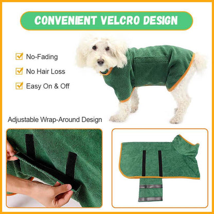 ✨New Arrival✨Super Absorbent Pet Bathrobe