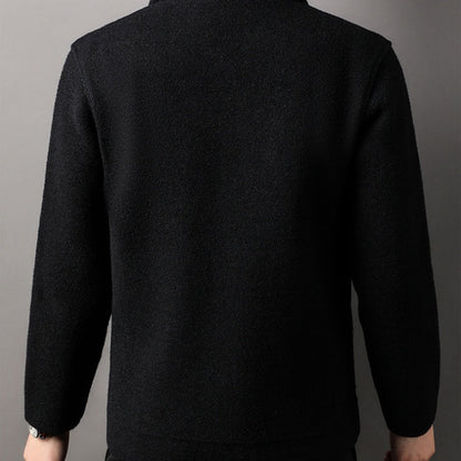 🔥HOT Sale🔥 Men's Trendy Solid Color Lapel Short Coat