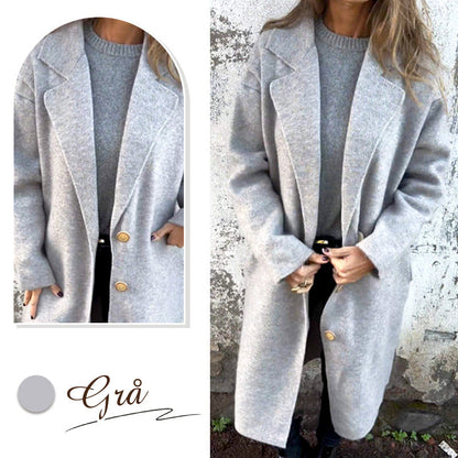 ⏳Limited Sale 42% OFF🌸Women's Long-sleeve Tweed Lapel Coat