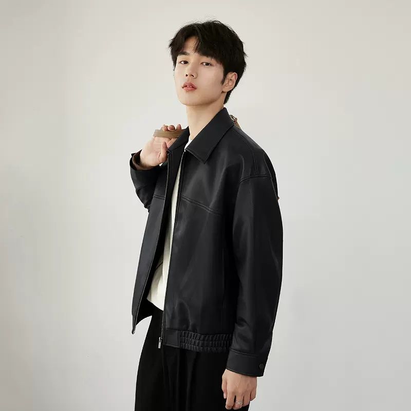 ✨New Arrival✨Men's PU Leather Lapel Jacket