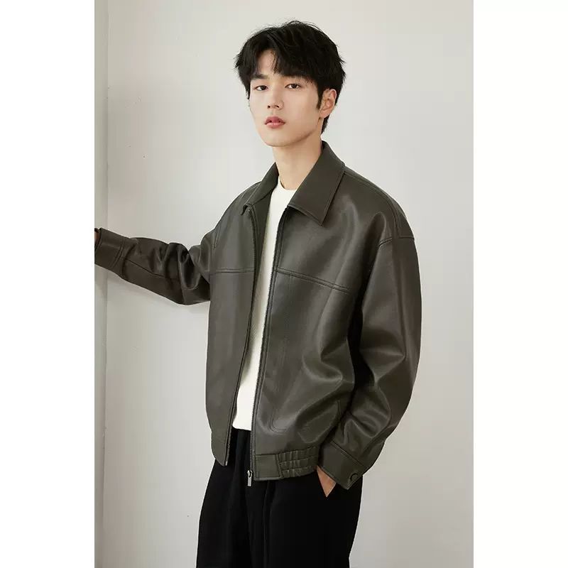 ✨New Arrival✨Men's PU Leather Lapel Jacket