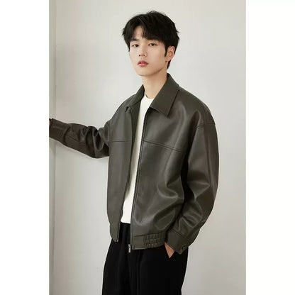 ✨New Arrival✨Men's PU Leather Lapel Jacket