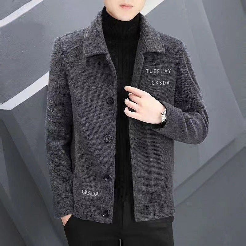 🎊Christmas sale - 52% Off🎊Men's Classic Warm Up Button Jacket
