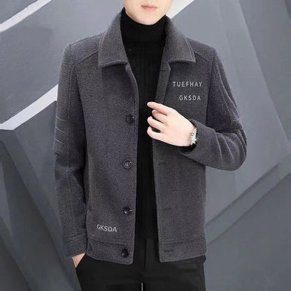 🎊Christmas sale - 52% Off🎊Men's Classic Warm Up Button Jacket