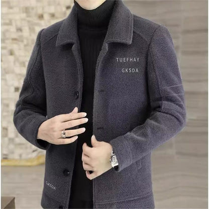 🎊Christmas sale - 52% Off🎊Men's Classic Warm Up Button Jacket