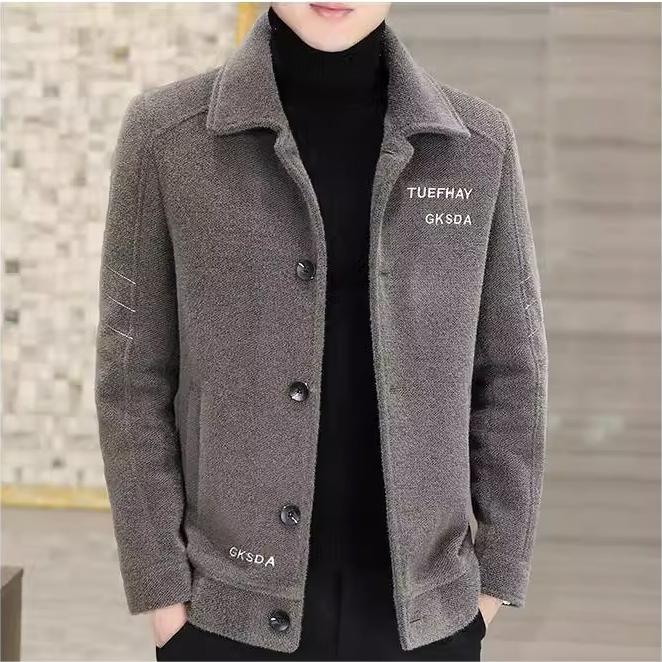 🎊Christmas sale - 52% Off🎊Men's Classic Warm Up Button Jacket