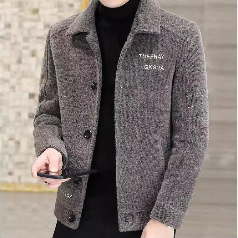 🎊Christmas sale - 52% Off🎊Men's Classic Warm Up Button Jacket