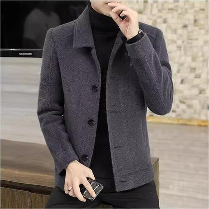 🎊Christmas sale - 52% Off🎊Men's Classic Warm Up Button Jacket