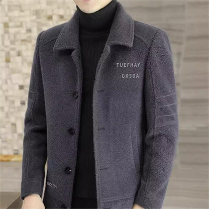 🎊Christmas sale - 52% Off🎊Men's Classic Warm Up Button Jacket