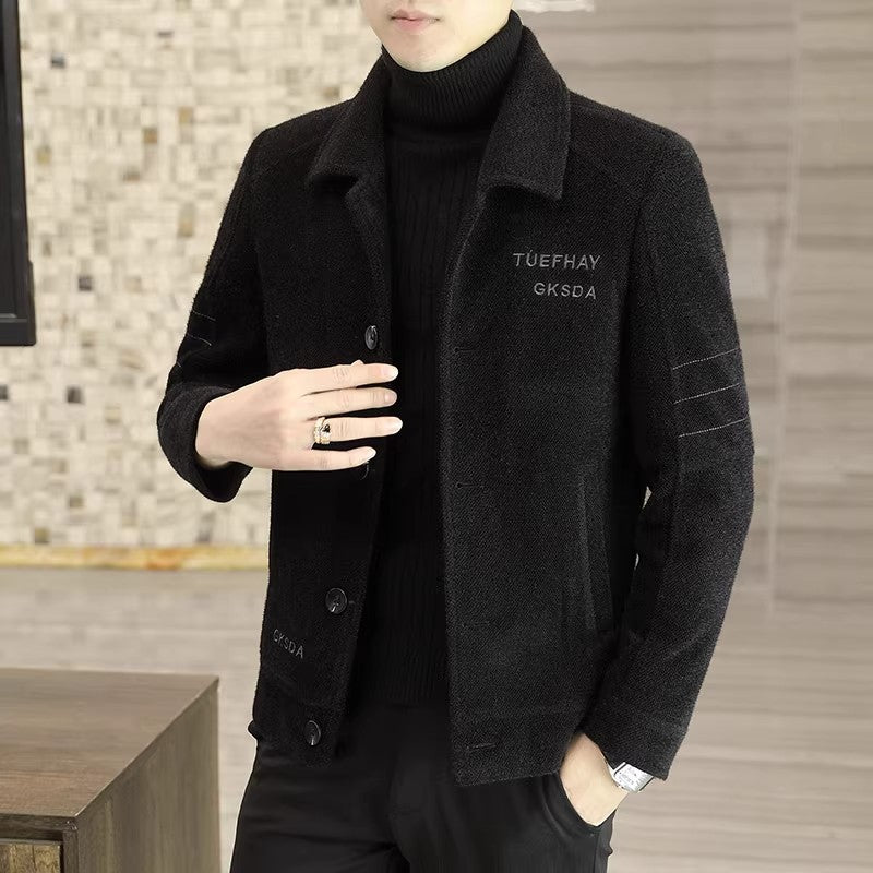 🎊Christmas sale - 52% Off🎊Men's Classic Warm Up Button Jacket