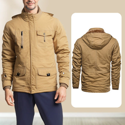 ✨New Arrival✨Men’s Winter Cargo Jacket with Hood