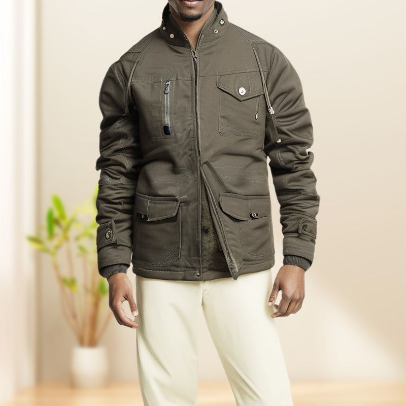 ✨New Arrival✨Men’s Winter Cargo Jacket with Hood