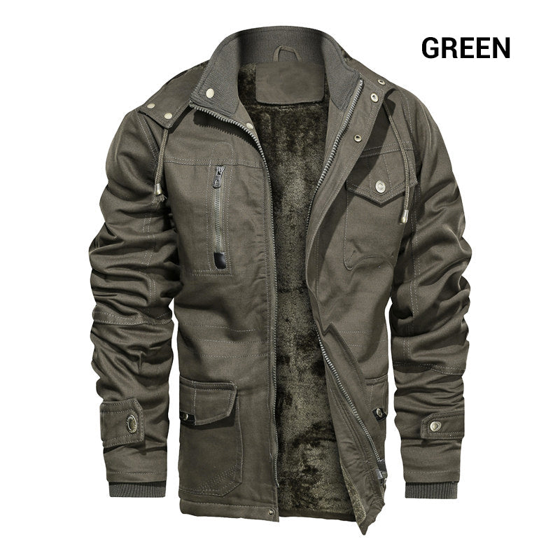 ✨New Arrival✨Men’s Winter Cargo Jacket with Hood