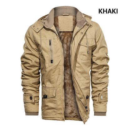 ✨New Arrival✨Men’s Winter Cargo Jacket with Hood