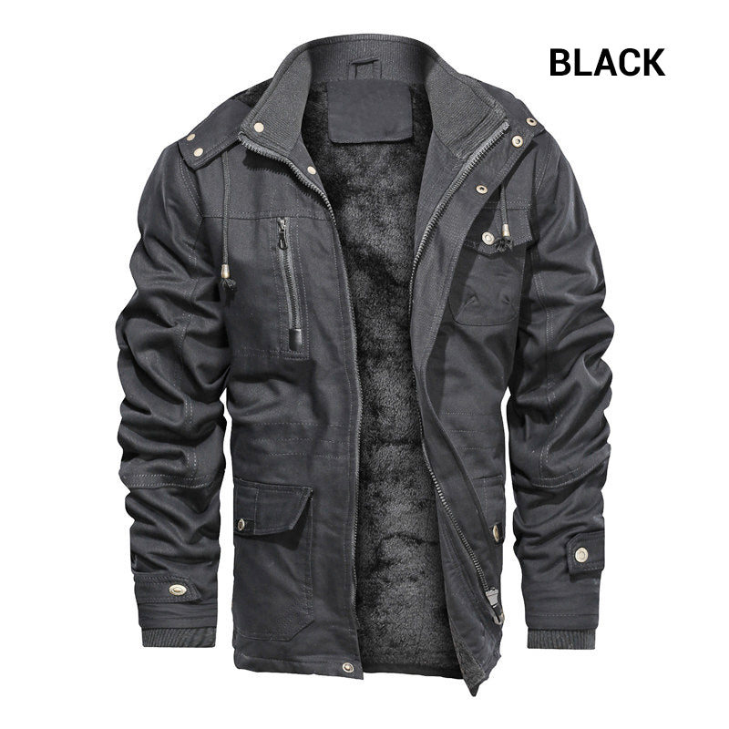 ✨New Arrival✨Men’s Winter Cargo Jacket with Hood