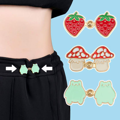 ✨New Arrival✨🍓 5 Pairs Instant Waist Tightener Buttons without Sewing🥳